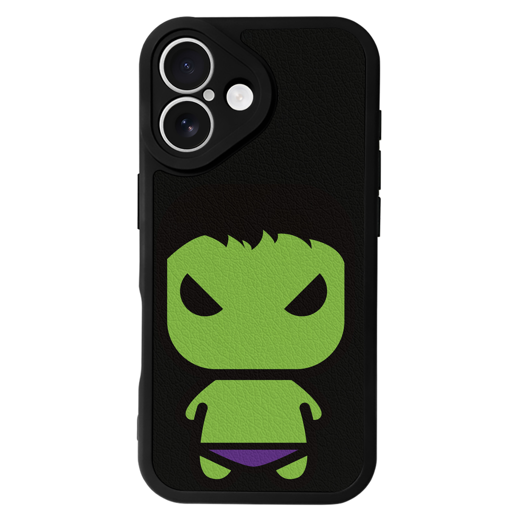 （画像用） アベンジャーズ The Avengers 【iPhone 16シリーズ対応】シリコンスマホケース（レザー調） 材質：シリコン